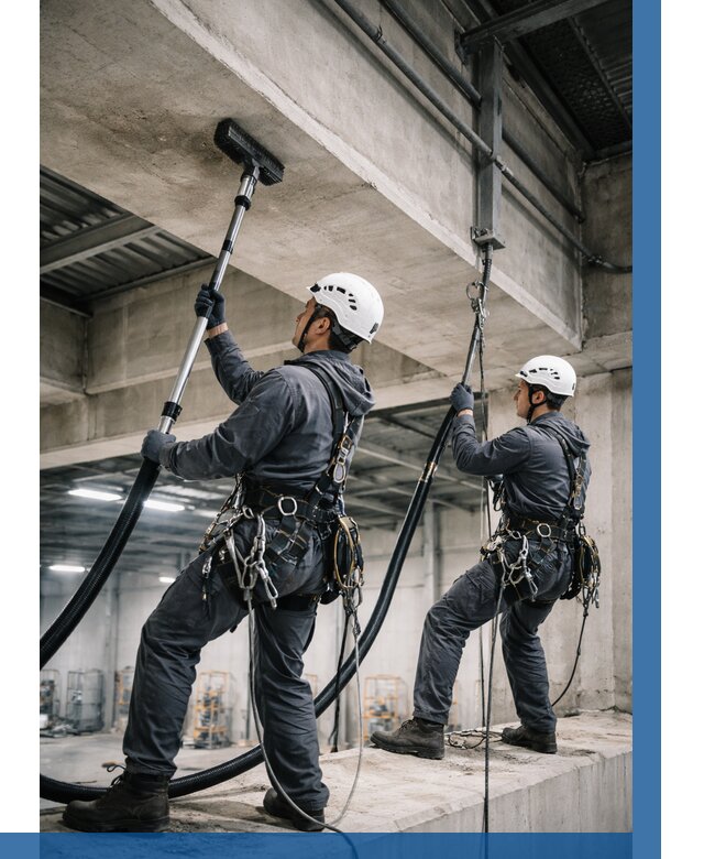 Обеспыливание потолочных конструкций в Евпатории от 263 р. |ВЫСОТНИК-Евп