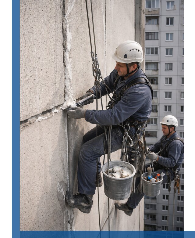 Утепление межпанельных швов в Евпатории профессионально и надежно