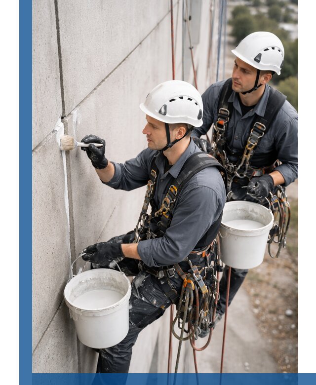 Противогрибковая обработка швов в Евпатории для фасадов и кровель