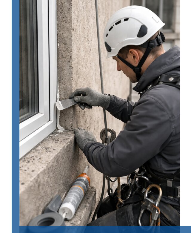 Герметизация монтажных швов окон в Евпатории с гарантией качества