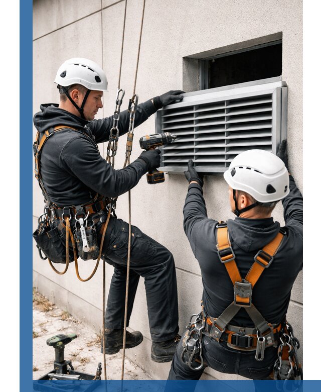 Монтаж вентиляционных решеток в Евпатории профессиональный сервис