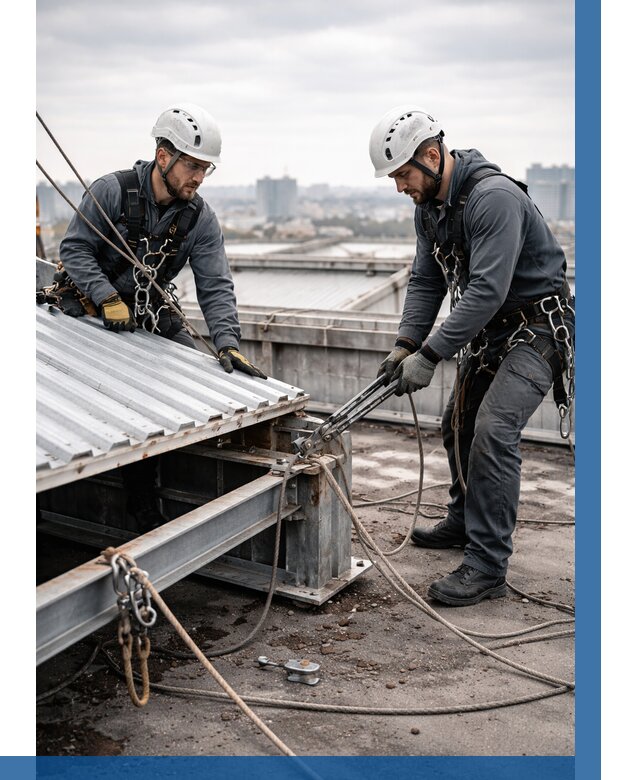 Демонтаж крышной установки в Евпатории от 89531 р. | ВЫСОТНИК-Евп