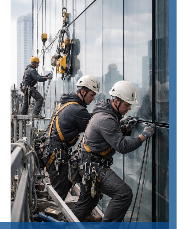 Структурное остекление фасадов в Евпатории от 10006 р. | ВЫСОТНИК-Евп