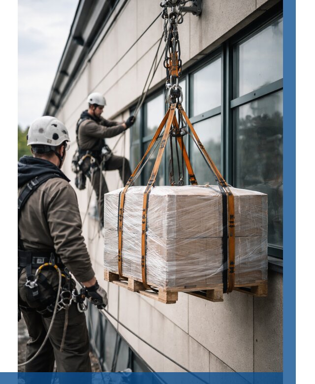 Подъем груза на высоту в Евпатории от 3160 р. | ВЫСОТНИК-Евп