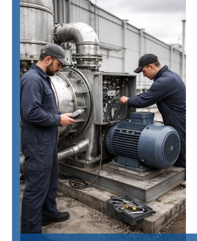Техническое обслуживание промышленного оборудования в Евпатории