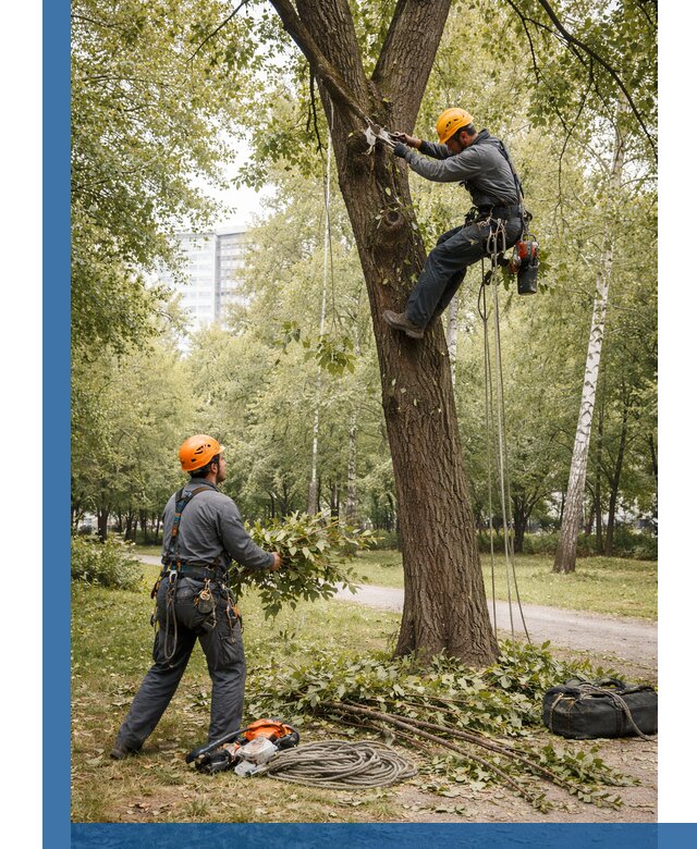 Санитарная обрезка деревьев в Евпатории, профессионально и безопасно