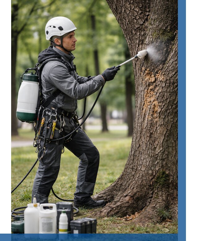 Обработка деревьев от вредителей в Евпатории от 4740 р. | ВЫСОТНИК-Евп