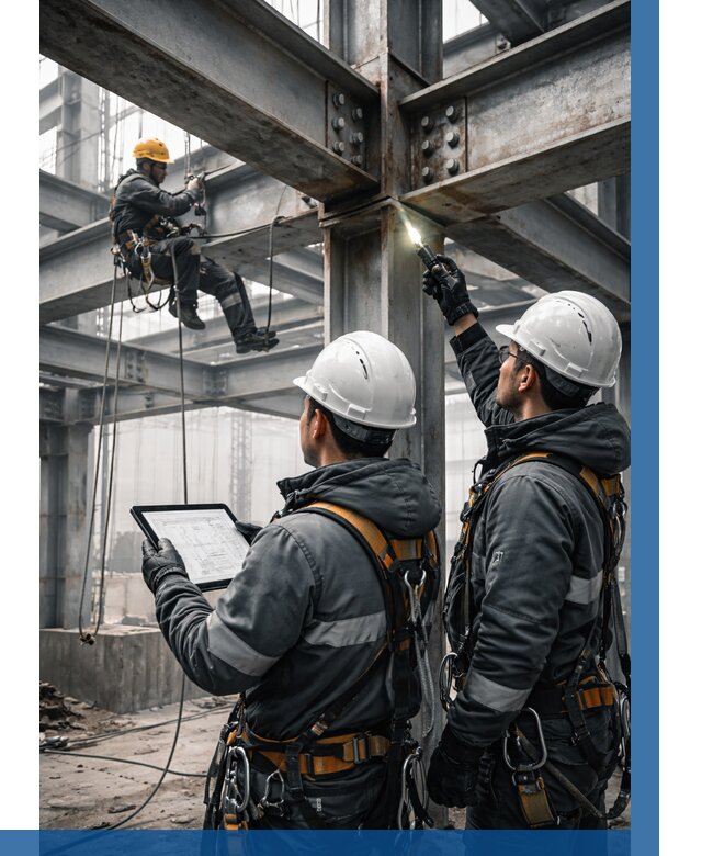 Обследование металлоконструкций в Евпатории от 5793 р. | ВЫСОТНИК-Евп