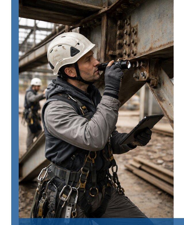 Обследование металлоконструкций и диагностика прочности в Евпатории